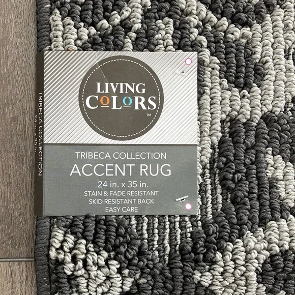 New Gray Accent Rug - Picture 2 of 2